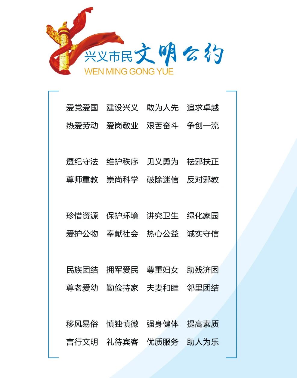 【创文工作】《文明课堂》第（三）讲：公民应当遵守的道德