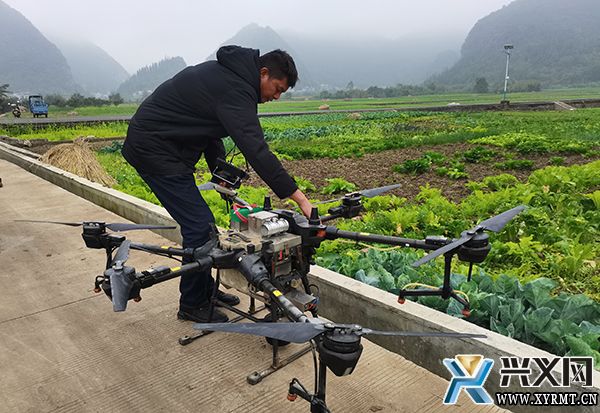 【新时代新征程新伟业】兴义义龙:无人机放“蝽”“以虫治虫”促进绿色农业发展(图1) 【新时代新征程新伟业】兴义义龙:无人机放“蝽”“以虫治虫”促进绿色农业发展(图1)