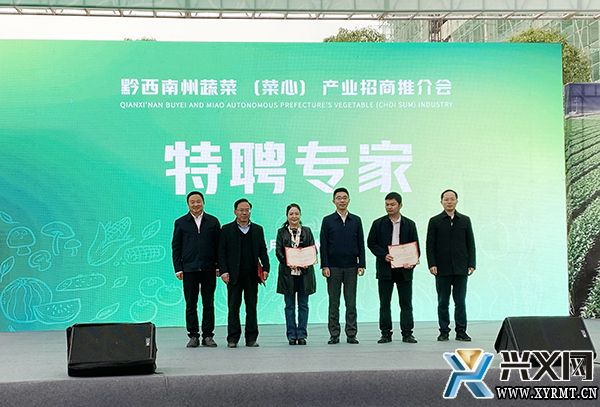 黔西南州蔬菜（菜心）产业招商引资推介会在义龙新区举行 现场签约金额达13亿元(图2)