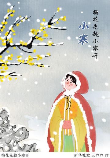 文化中国行·诗意节令丨小寒：银装映冬色 梅香暖乾坤(图1)