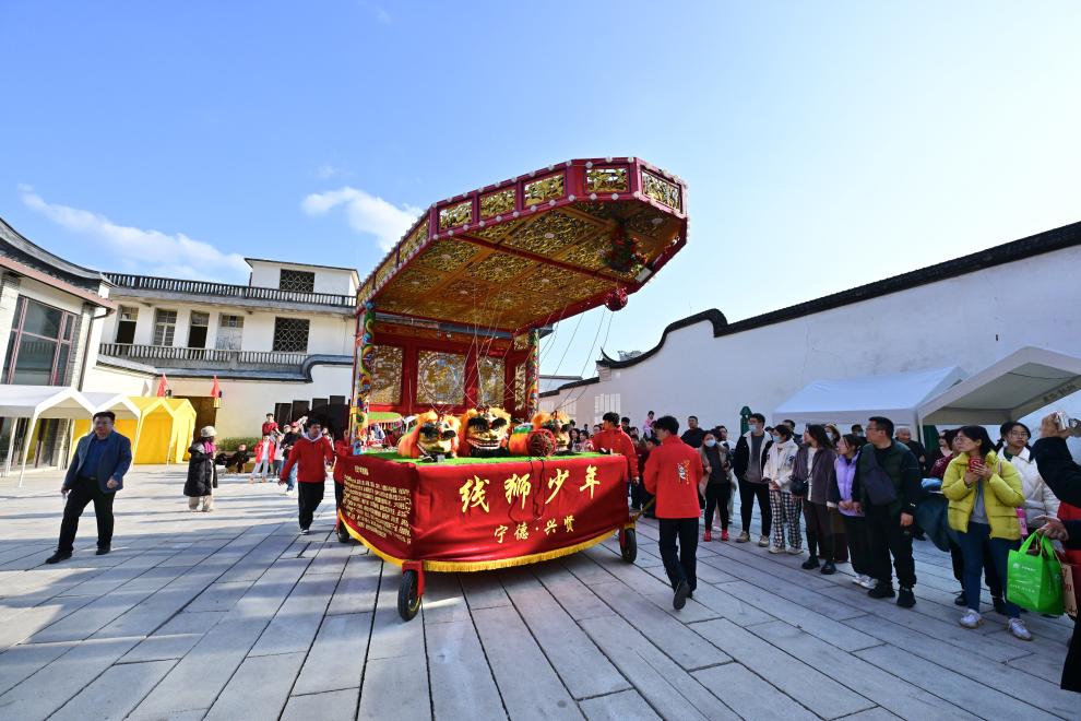 文化中国行·镜头里的非遗年｜线狮少年舞新春(图15)