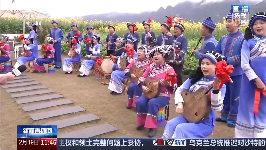 央视聚焦贵州兴义：千亩油菜花盛放万峰林(图3)