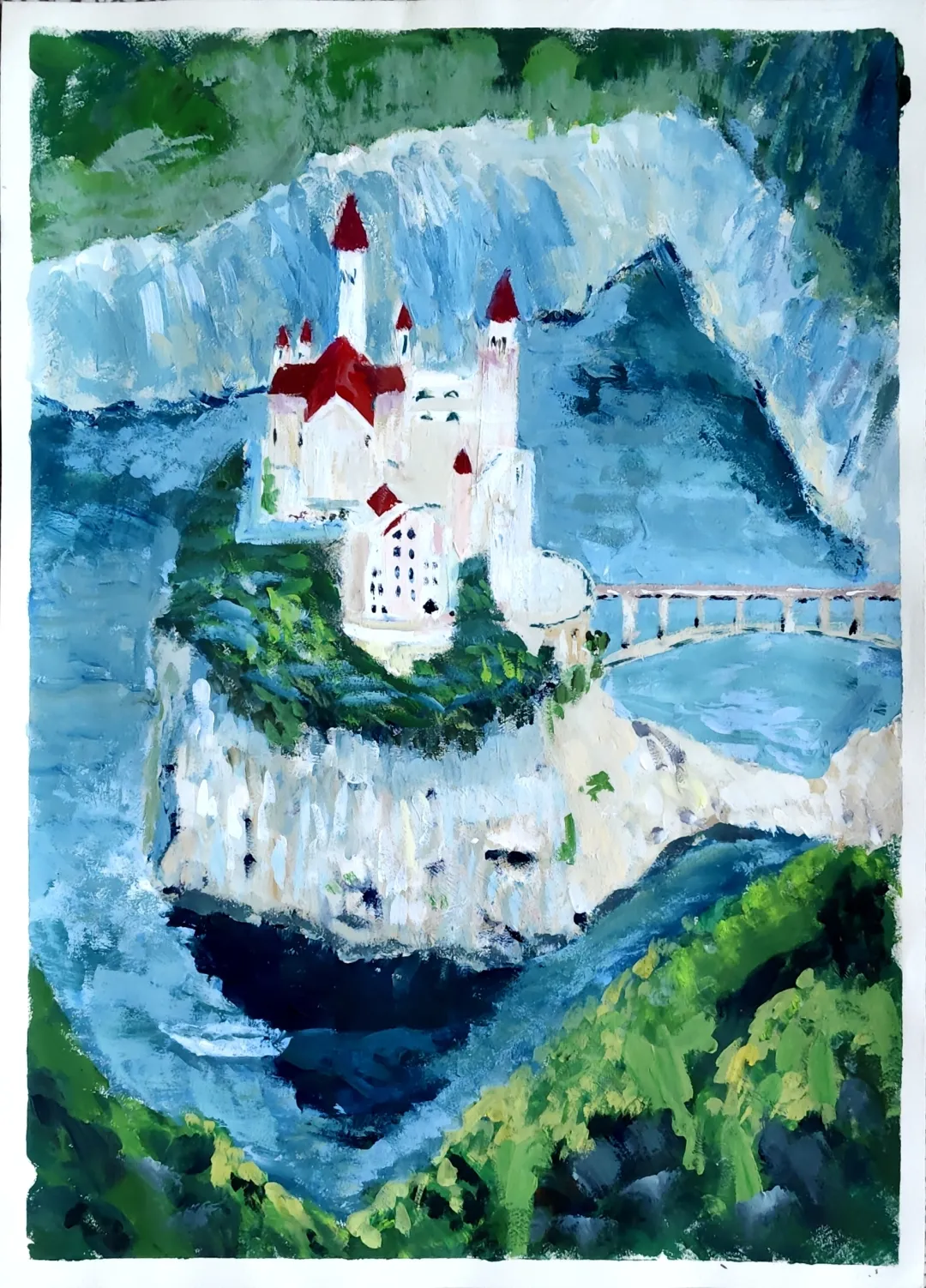 强国复兴有我——“丹青绘盛世·翰墨筑华章” 书画作品网络展（十八）(图2)