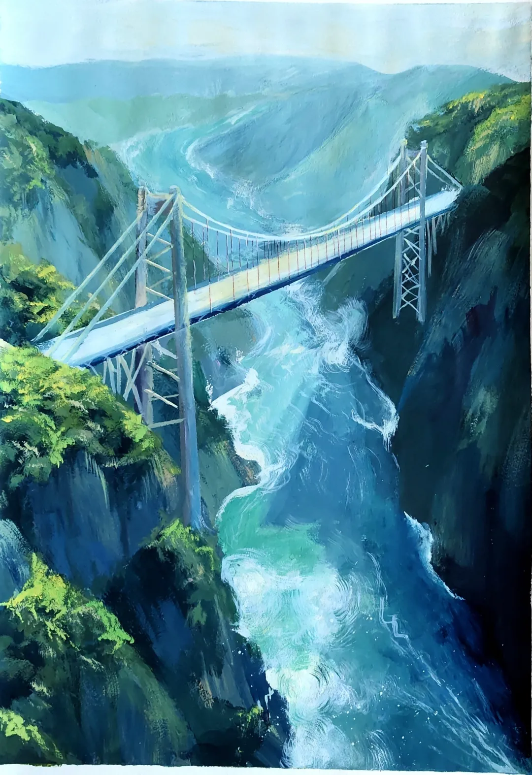 强国复兴有我——“丹青绘盛世·翰墨筑华章” 书画作品网络展（十八）(图5)