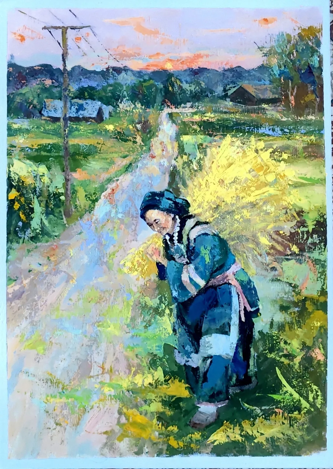 强国复兴有我——“丹青绘盛世·翰墨筑华章” 书画作品网络展（十八）(图8)