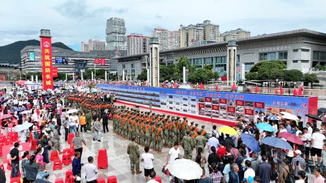 黔西南州：送新兵 踏征程 热血铸魂赴军营(图1)