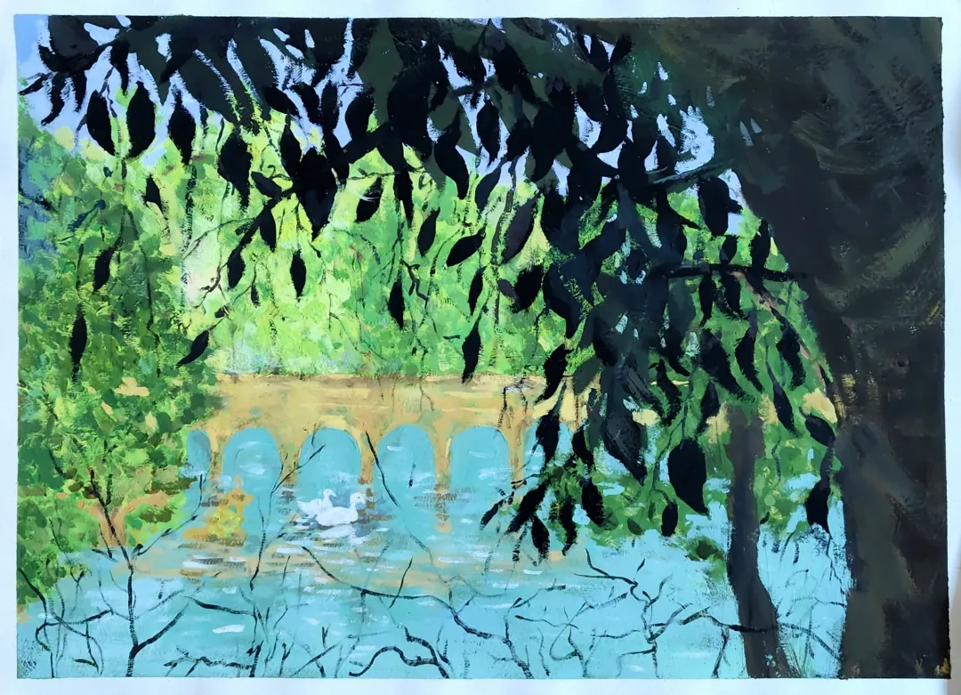 强国复兴有我——“丹青绘盛世·翰墨筑华章” 书画作品网络展（十九）(图1)