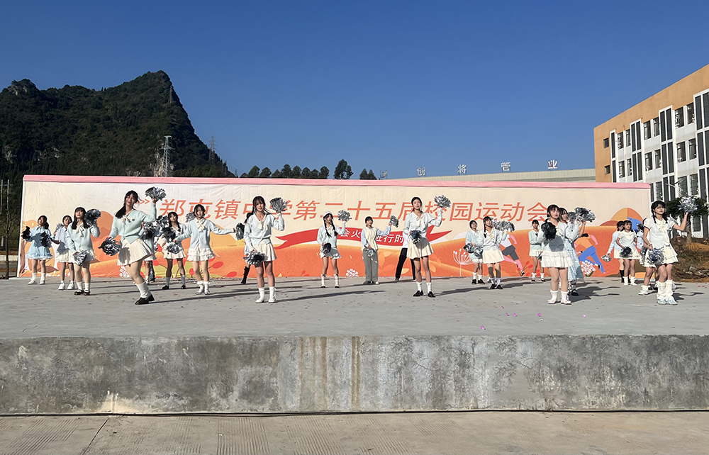 郑屯镇中学举办第二十五届校运会 阳光体育盛会践行“五育并举”(图2)