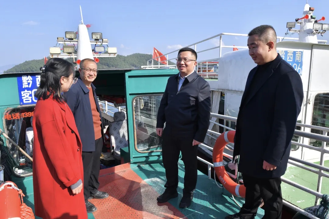 顾先林调研督导节前旅游及水上交通安全工作(图4)