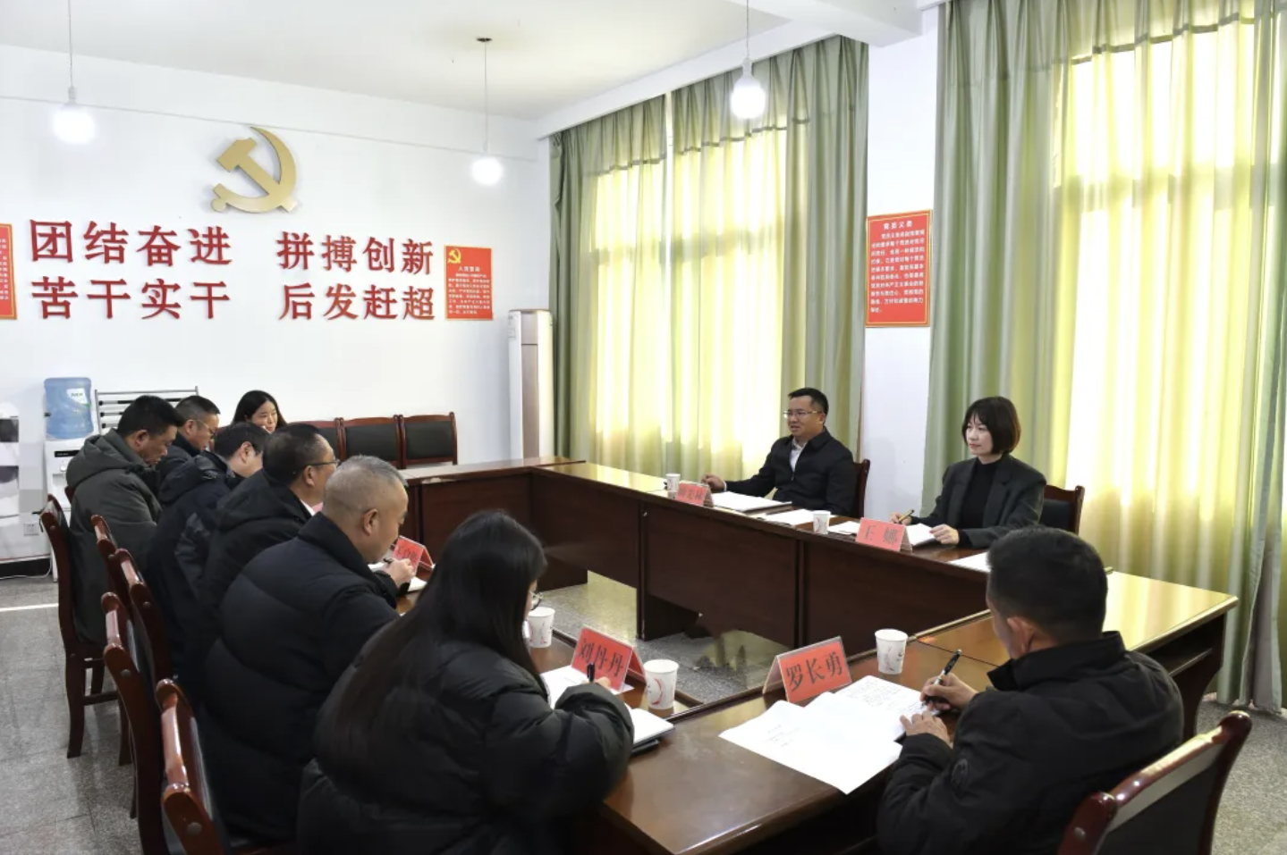 顾先林到市残联、市科协宣讲并调研(图2)