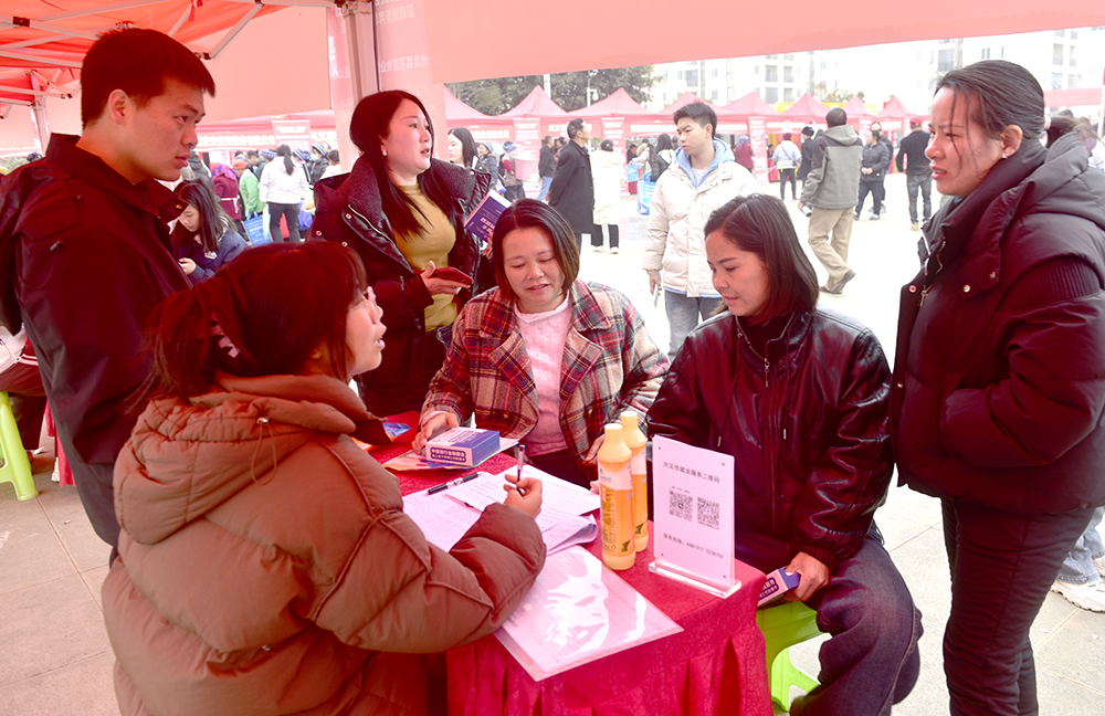黔西南：“春风行动”送岗暖民心 精准服务促就业(图3)