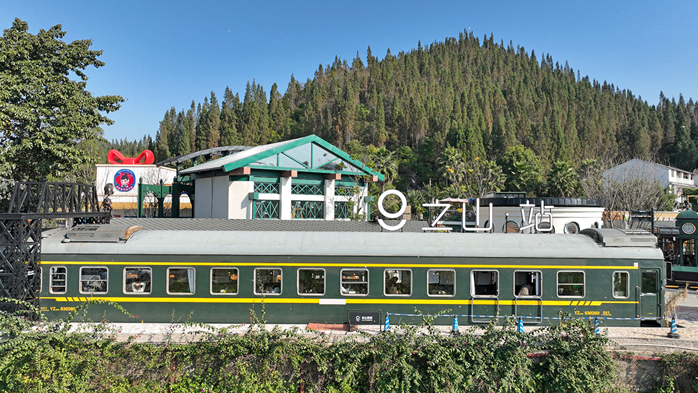 万峰林景区：观花海 逛集市 “暖冬游”持续火爆(图4)