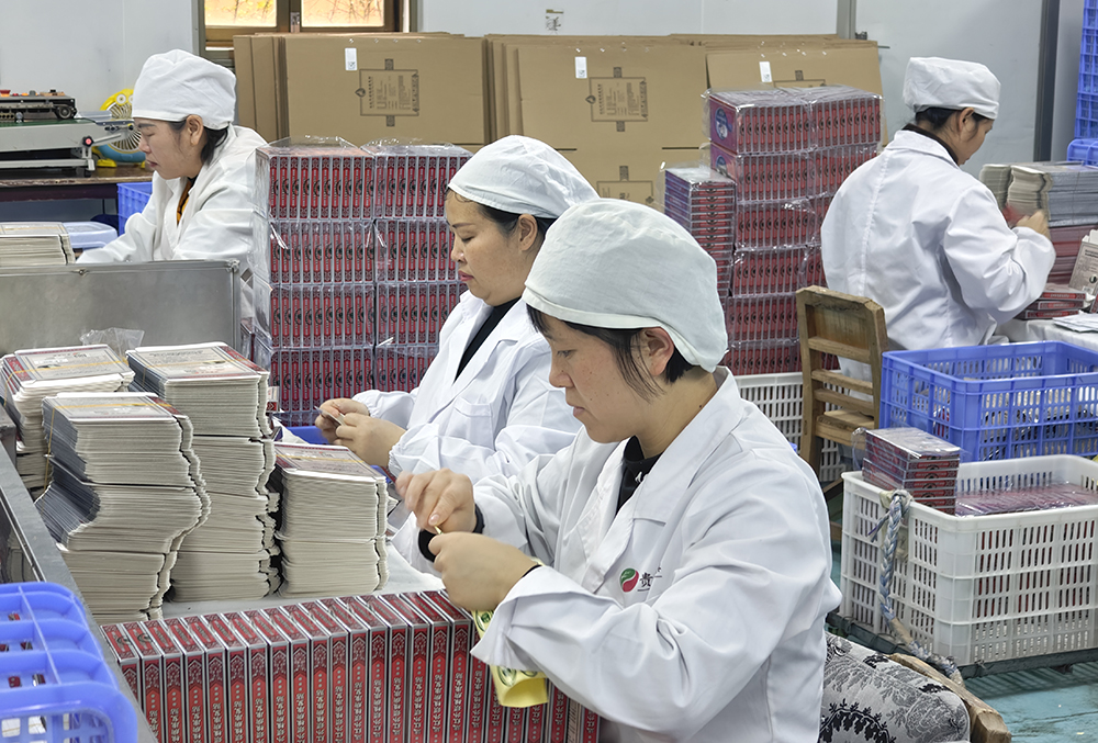 贵州苗药：节后复工赶订单 开足马力冲刺新年“开门红”(图2)