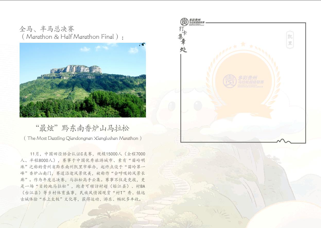 2026赛季多彩贵州马拉松超级联赛“奔跑护照”打卡公告(图12)