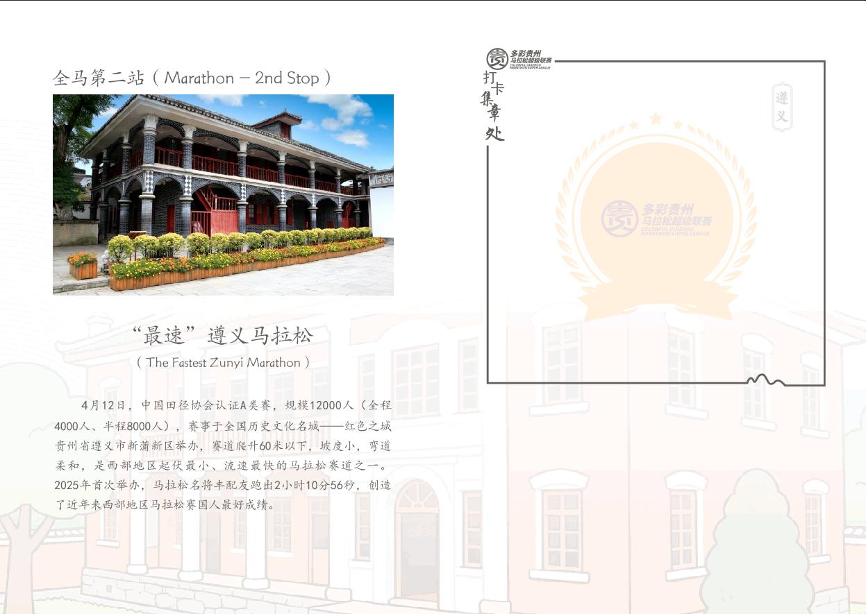 2026赛季多彩贵州马拉松超级联赛“奔跑护照”打卡公告(图5)