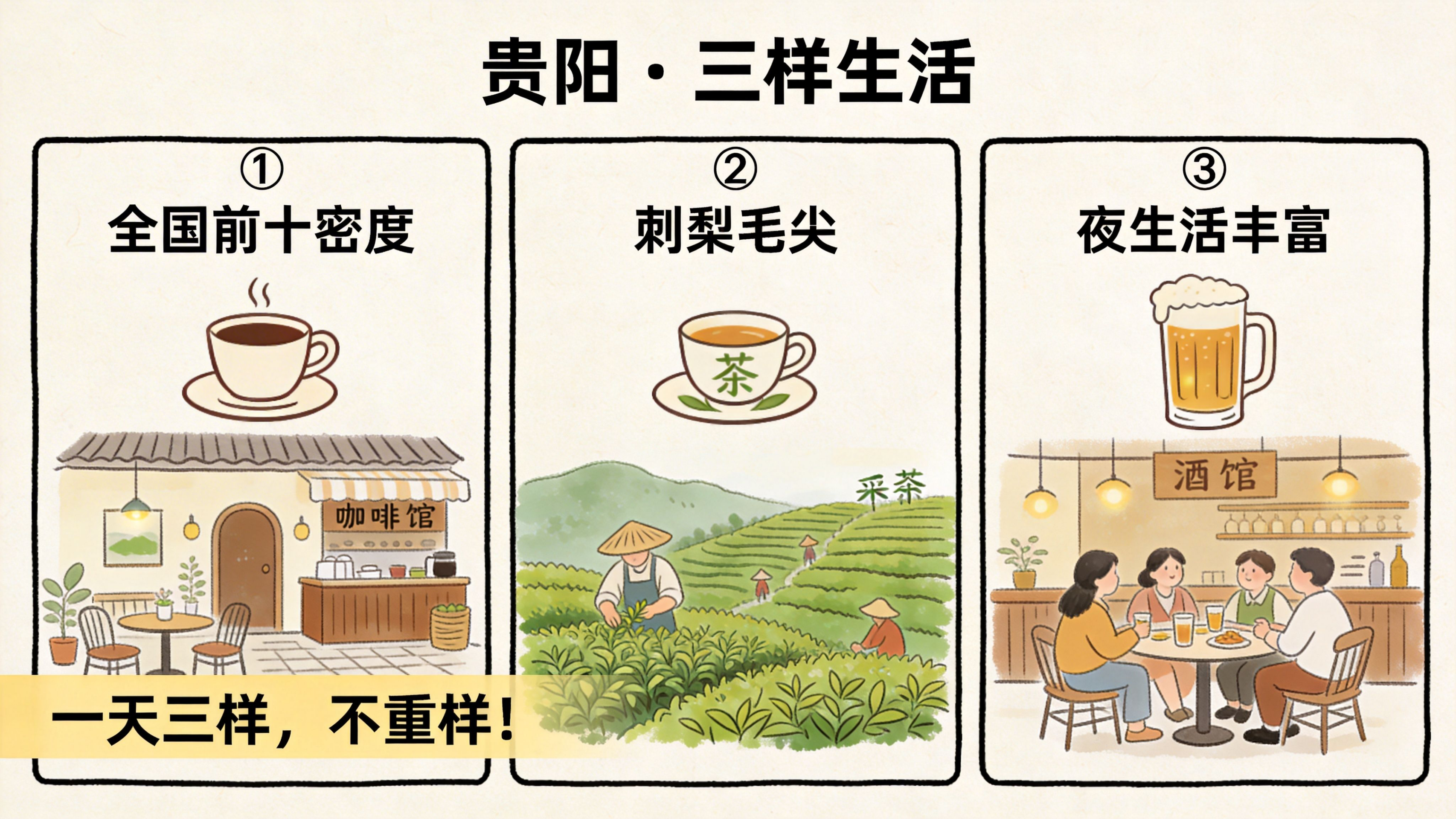 AI绘黔旅丨旅居贵州：在22℃的夏天里，安放你的第二人生(图5)