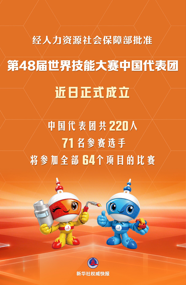第48届世界技能大赛中国代表团成立(图1)